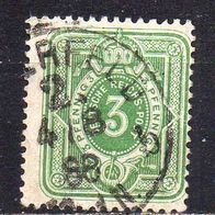 D. Reich 1880, Mi. Nr. 0039 / 39, 3 Pfennig, gestempelt #03955