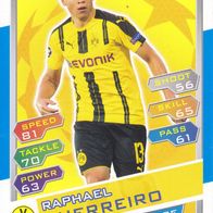 Borussia Dortmund Topps Trading Card Champions League 2016 Raphael Guerreiro
