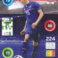 Panini Trading Card Fussball EM 2016 Jön Dadi Bödvarsson aus Island Nr.165