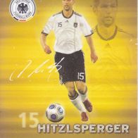 DFB Rewe Plastik Sammelkarte WM 2010 Thomas Hitzlsperger Nr.15/25