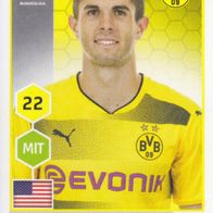 Borussia Dortmund Topps Sammelbild 2017 Christian Pulisic Bildnummer 58