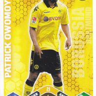 Borussia Dortmund Topps Match Attax Trading Card 2010 Patrick Owomoyela Nr.21