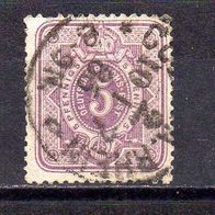 D. Reich 1880, Mi. Nr. 0040 / 40, 5 Pfennig, gestempelt #04014