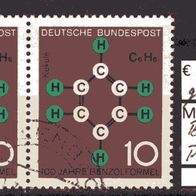 BRD / Bund 1964 Fortschritt in Technik und Wissenschaft MiNr. 440 gest. waag. Paar