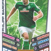 Werder Bremen Topps Match Attax Trading Card 2013 Philipp Bargfrede Nr.68