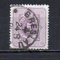 D. Reich 1880, Mi. Nr. 0040 / 40, 5 Pfennig, gestempelt Breslau 24.8.84 #04039