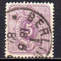 D. Reich 1880, Mi. Nr. 0040 / 40, 5 Pfennig, gestempelt Berlin 18.5.87 #04044