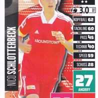 Union Berlin Topps Match Attax Trading Card 2020 Nico Schlotterbeck Nr.49