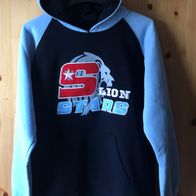 hell-/ dunkelblaues Sweatshirt Gr. 176 (4519)