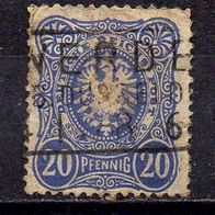 D. Reich 1880, Mi. Nr. 0042 / 42 - 20 Pfennig, gestempelt #04094