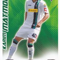 Bor. Mönchengladbach Topps Match Attax Trading Card 2009 Karim Matmour Nr.226