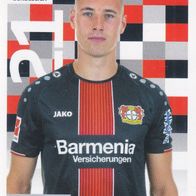 Bayer Leverkusen Topps Sammelbild 2018 Dominik Kohr Bildnummer 163