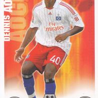 Hamburger SV Topps Match Attax Trading Card 2008 Dennis Aogo Nr.130