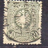 D. Reich 1880, Mi. Nr. 0044 / 44 - 50 Pfennig, gestempelt #04105