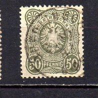 D. Reich 1880, Mi. Nr. 0044 / 44 - 50 Pfennig, gestempelt #04109