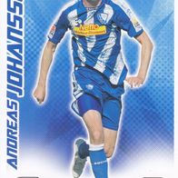 VFL Bochum Topps Match Attax Trading Card 2009 Andreas Johansson Kartennummer 30