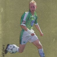 VFL Wolfsburg Panini Sammelbild 1998 Roy Präger Gold Bildnummer 438