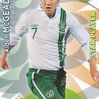 Panini Trading Card Fussball WM 2014 Aiden McGeady aus Irland Road to 2014 Brazil