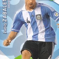 Panini Trading Card Fussball WM 2014 Pablo Zabaleta aus Argentinien Road to 2014