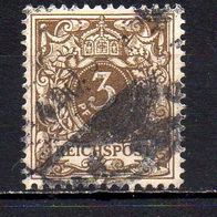 D. Reich 1889, Mi. Nr. 0045 / 45 - Reichspost, gestempelt #04129