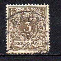 D. Reich 1889, Mi. Nr. 0045 / 45 - Reichspost, gestempelt Bautzen 22.5.?? #04133