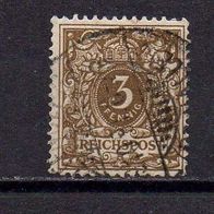 D. Reich 1889, Mi. Nr. 0045 / 45 - Reichspost, gestempelt #04143