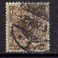 D. Reich 1889, Mi. Nr. 0045 / 45 - Reichspost, gestempelt #04144