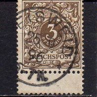 D. Reich 1889, Mi. Nr. 0045 / 45 - Reichspost, gestempelt Geisweid 25.9.96 #04162