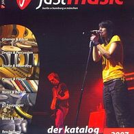 Katalog justmusic – der katalog für musiker 2007, 290 Seiten