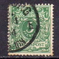 D. Reich 1889, Mi. Nr. 0046 / 46 - Reichspost, gestempelt #04166