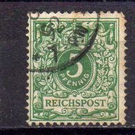 D. Reich 1889, Mi. Nr. 0046 / 46 - Reichspost, gestempelt #04168