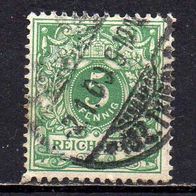 D. Reich 1889, Mi. Nr. 0046 / 46 - Reichspost, gestempelt #04192