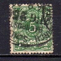 D. Reich 1889, Mi. Nr. 0046 / 46 - Reichspost, gestempelt Bahnpost #04195