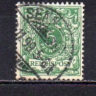 D. Reich 1889, Mi. Nr. 0046 / 46 - Reichspost, gestempelt Sensburg #04197