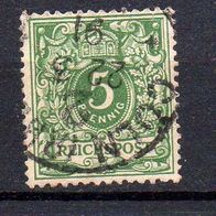 D. Reich 1889, Mi. Nr. 0046 / 46 - Reichspost, gestempelt CÖLN 22.3.91 #04200