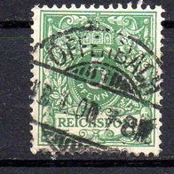 D. Reich 1889, Mi. Nr. 0046 / 46 - Reichspost, gestempelt Offenbach 18.1.00 #04205