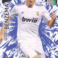 Real Madrid Panini Trading Card Champions League 2010 Karim Benzema