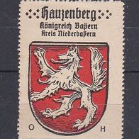 alte Reklamemarke - Hauzenberg - Königreich Bayern - Kreis Niederbayern (106)