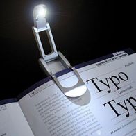 LED Leselampe für Marschgabel oder Notenständer als Klemmleuchte Klemmlampe Leselicht