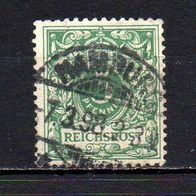 D. Reich 1889, Mi. Nr. 0046 / 46 - Reichspost, gestempelt Marburg 7.3.98 #04222