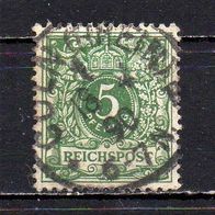 D. Reich 1889, Mi. Nr. 0046 / 46 - Reichspost, gestempelt CÖLN 18.4.90 #04225