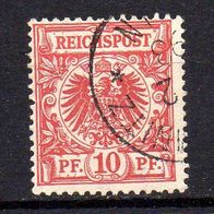 D. Reich 1889, Mi. Nr. 0047 / 47 - Reichspost, gestempelt #04229