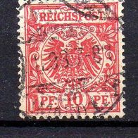 D. Reich 1889, Mi. Nr. 0047 / 47 - Reichspost, gestempelt #04246