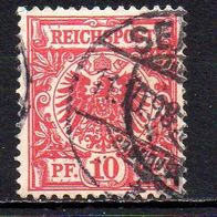 D. Reich 1889, Mi. Nr. 0047 / 47 - Reichspost, gestempelt #04256