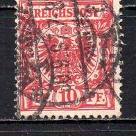 D. Reich 1889, Mi. Nr. 0047 / 47 - Reichspost, gestempelt #04260