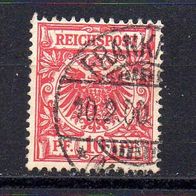 D. Reich 1889, Mi. Nr. 0047 / 47 - Reichspost, gestempelt Frankfurt 10.2.00 #04282