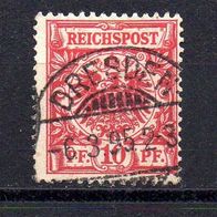 D. Reich 1889, Mi. Nr. 0047 / 47 - Reichspost, gestempelt Dresden 6.3.95 #04283