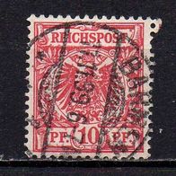 D. Reich 1889, Mi. Nr. 0047 / 47 - Reichspost, gestempelt Barmen 11.11.99 #04292