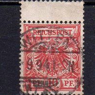 D. Reich 1889, Mi. Nr. 0047 / 47, gestempelt Witten 9.94 mit Zwischensteg #04297