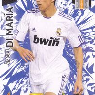 Real Madrid Panini Trading Card Champions League 2010 Angel di Maria